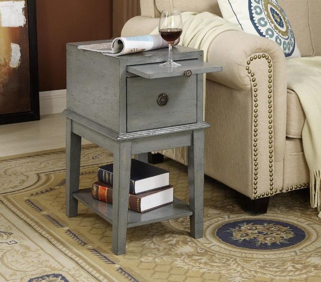 Coast2Coast Home ™ Joplin Texture Grey Chairside Table-3