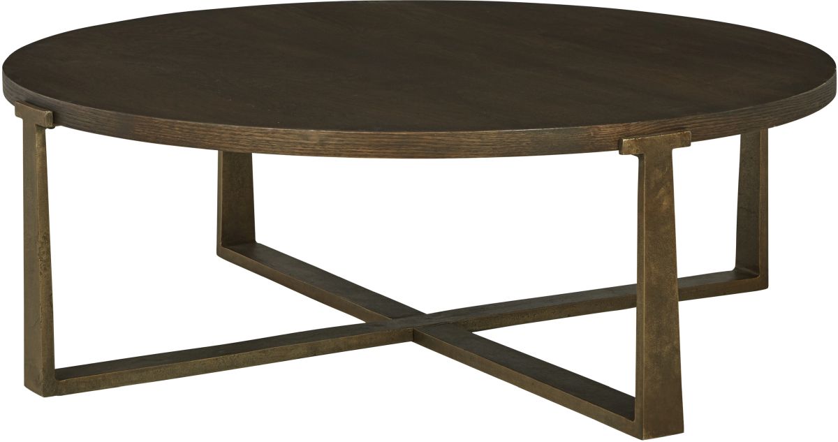 brown gold coffee table