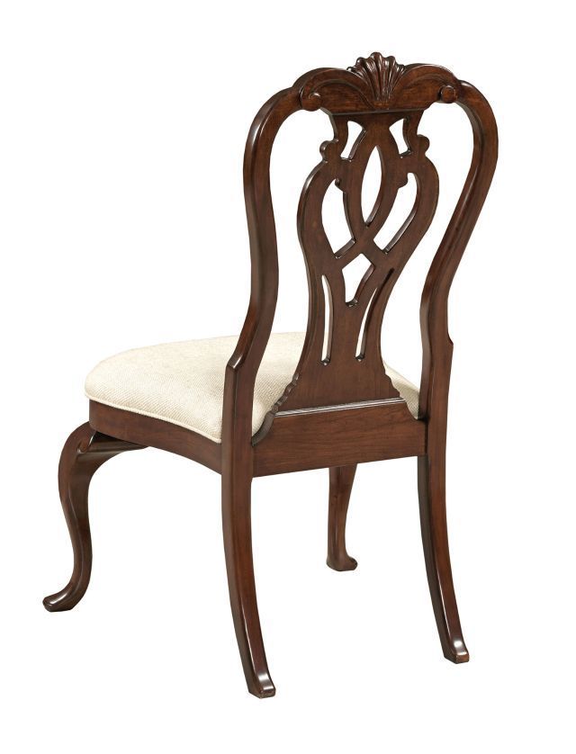 Kincaid Furniture Hadleigh Cherry Finished Queen Anne Side Chair 1