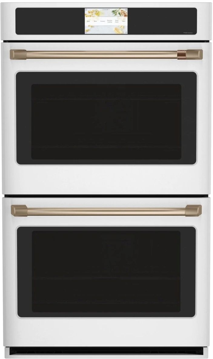 Café™ Professional Series 30" Matte White Double Electric Wall Oven