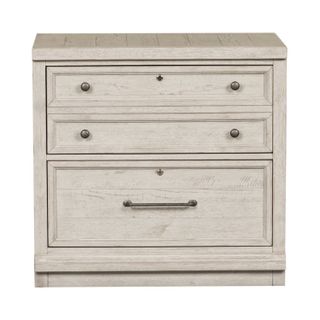 Liberty Furniture Harvest Home Cottonfield White File Cabinet