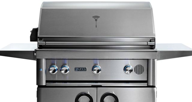 Lynx® Professional 36" Stainless Steel Freestanding Smart Grill 5
