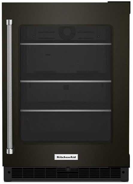 Réfrigérateur sous le comptoir de 24 po KitchenAid® de 5,2 pi³ - Acier inoxydable noir 8