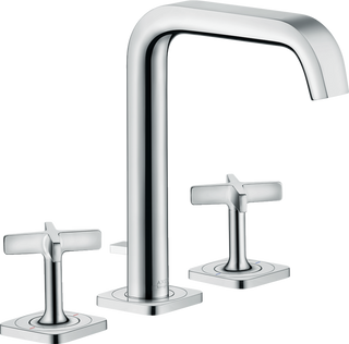 AXOR® Citterio E 1.2 GPM Chrome Widespread Faucet 170 with Pop Up Drain