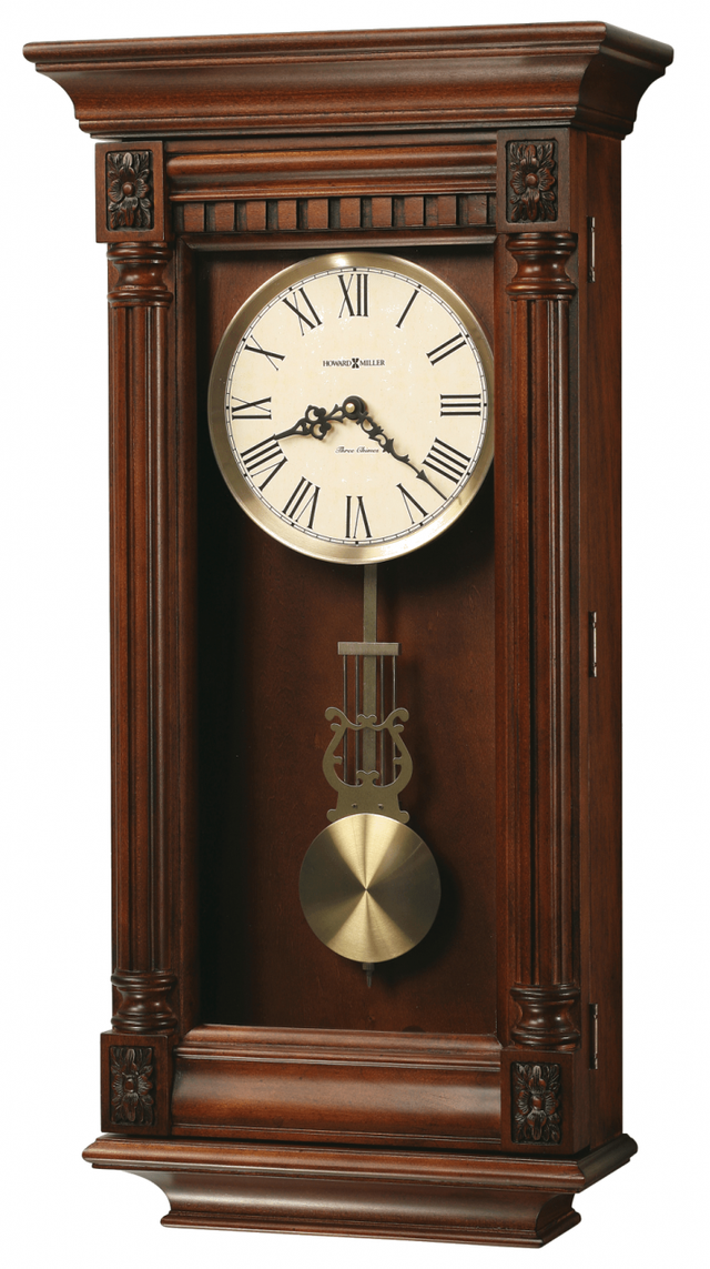 Howard Miller® Lewisburg Tuscany Cherry Wall Clock