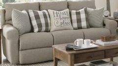 Catnapper® Westport Metal Lay Flat Reclining Sofa