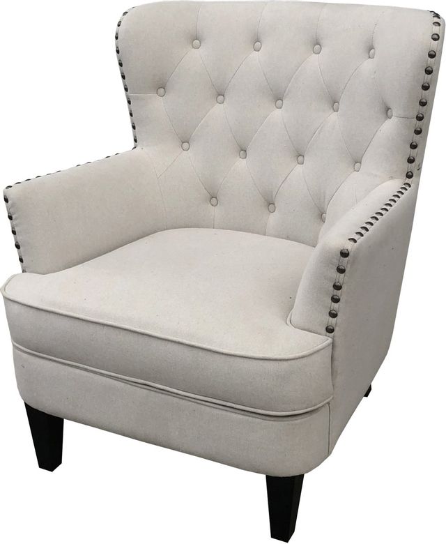 Romansque Beige Accent Chair 6