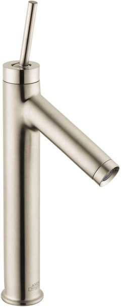 AXOR Starck Brushed Nickel Single-Hole Faucet 170, 1.2 GPM
