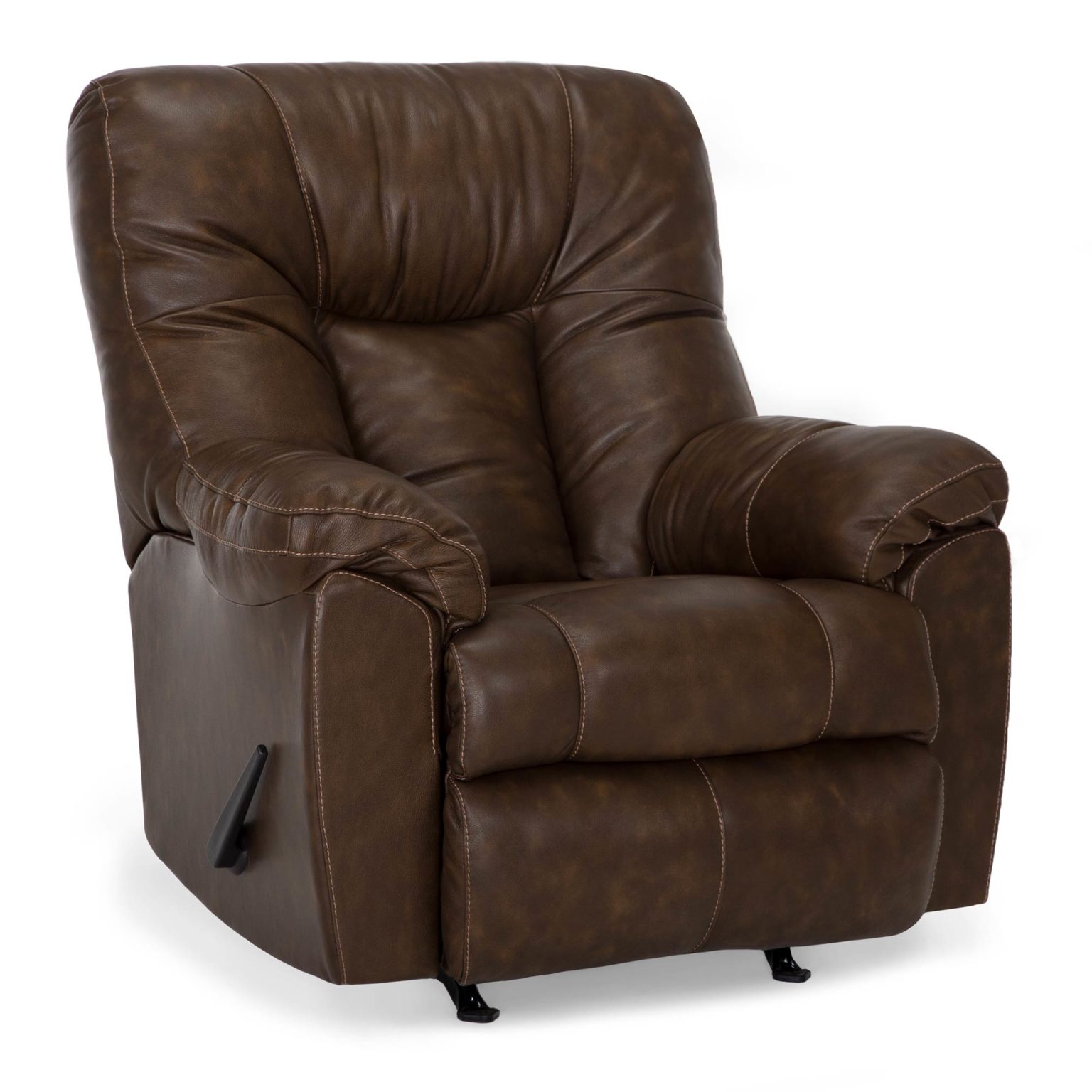 Franklin™ Connery Florence Almond Leather Recliner