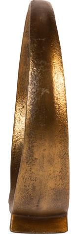 Signature Design by Ashley® Ryandale 2-Piece Antique Brass 14.5" Sculpture Set-2