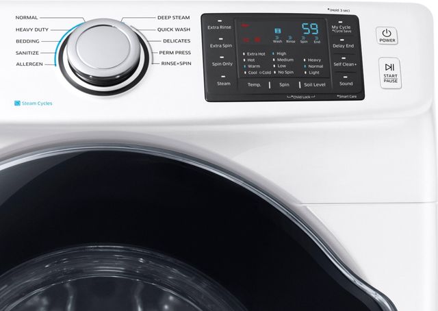 Samsung 4.5 Cu. Ft. White Front Load Washer 3