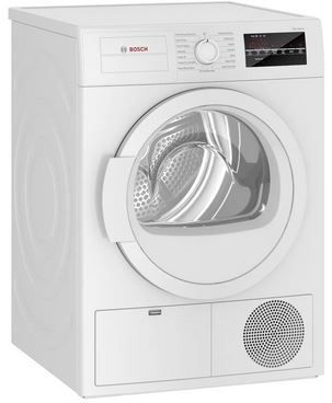 Bosch 300 Series 4.0 Cu. Ft. White Front Load Electric Dryer-1
