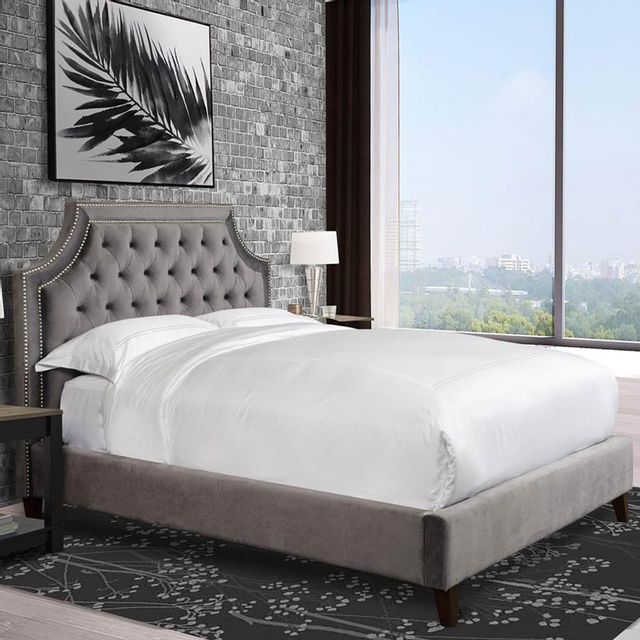 Parker House Jasmine Upholstered King Bed-3
