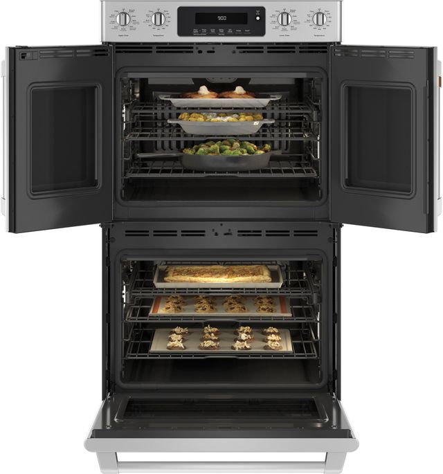 Café™ 30" Stainless Steel Electric Double Oven Built In 2
