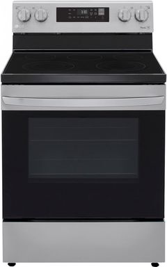 LG 30" Stainless Steel Free Standing Electric Smart Range-LREL6321S