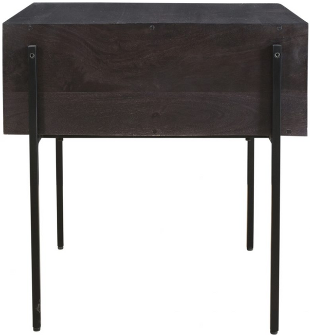 Moe's Home Collections Tobin Brown Side Table 3