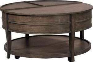 aspenhome® Blakely Sable Brown Lift Top Round Cocktail Table