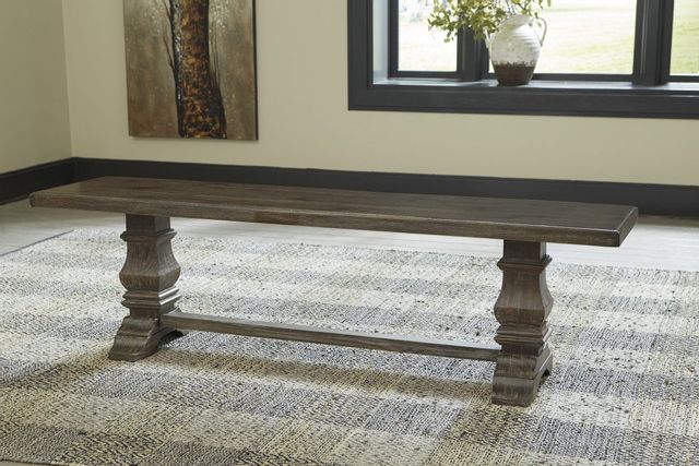 Signature Design by Ashley® Wyndahl Rustic Brown Dining Bench-1