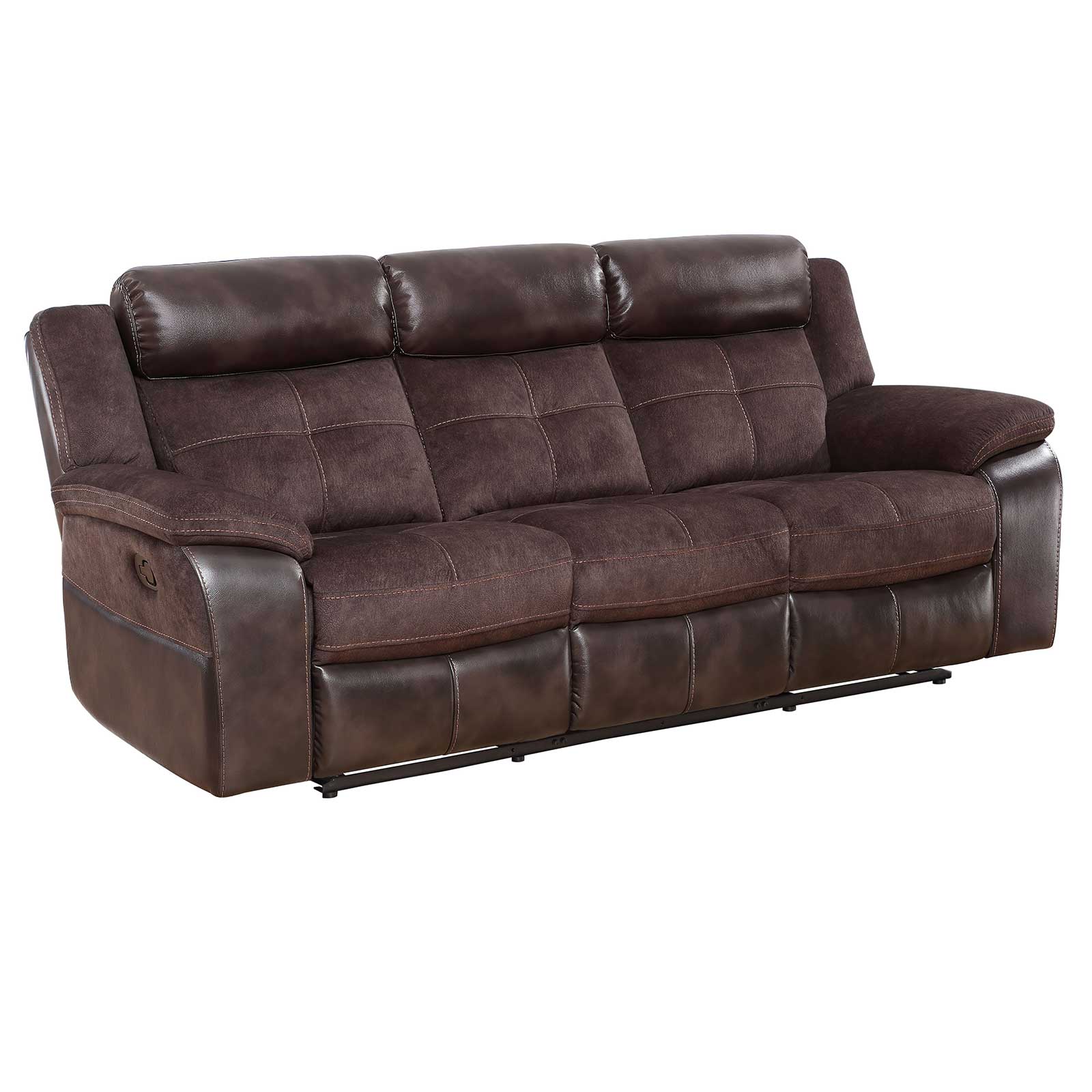 Steve Silver Co. Pueblo Two-Toned Reclining Sofa