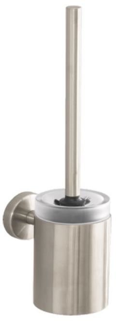 Hansgrohe Logis Brushed Nickel Toilet Brush with Holder