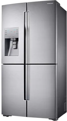 Samsung 22.5 Cu. Ft. Real Stainless Steel French Door Refrigerator 2
