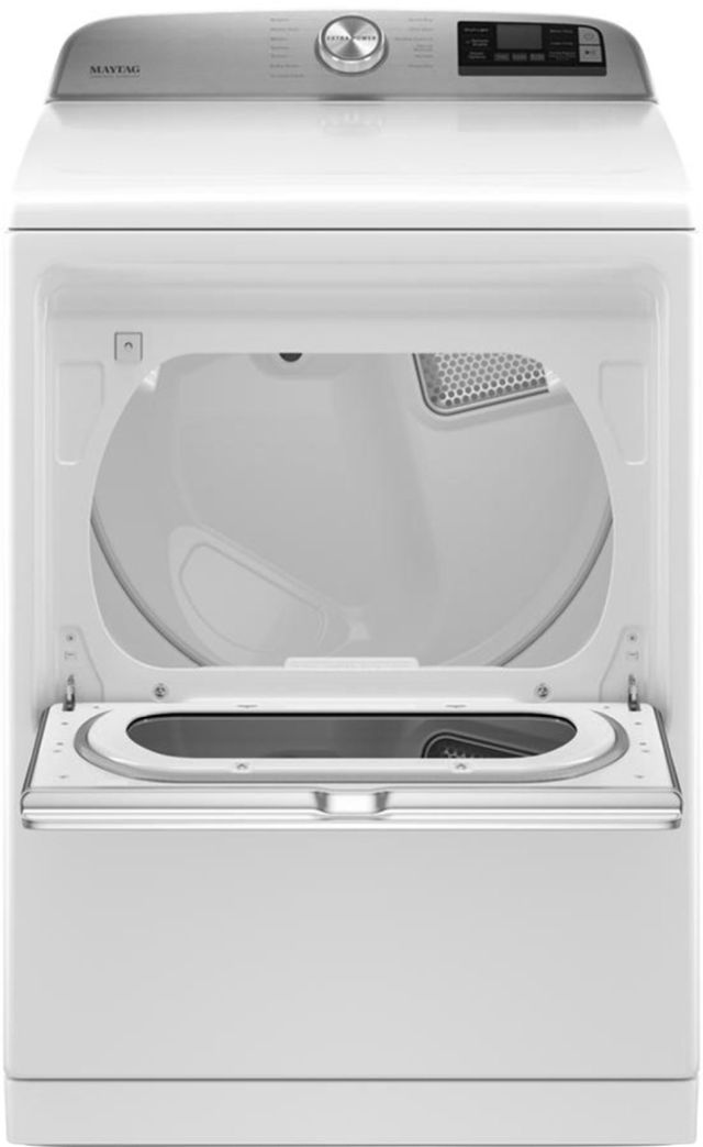 Maytag® 7.4 Cu. Ft. White Front Load Electric Dryer-2