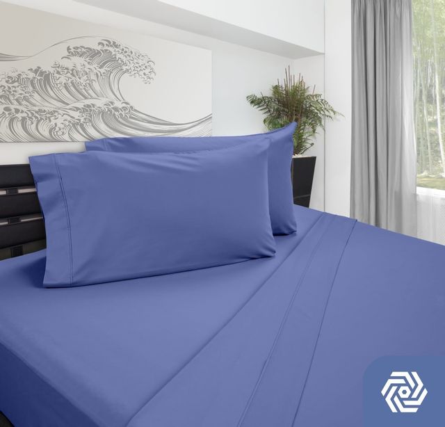 DreamFit® DreamChill™ Bamboo Rich Blue King Extra Pillowcase 2