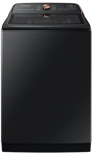 Samsung 5.5 Cu. Ft. Brushed Black Top Load Washer
