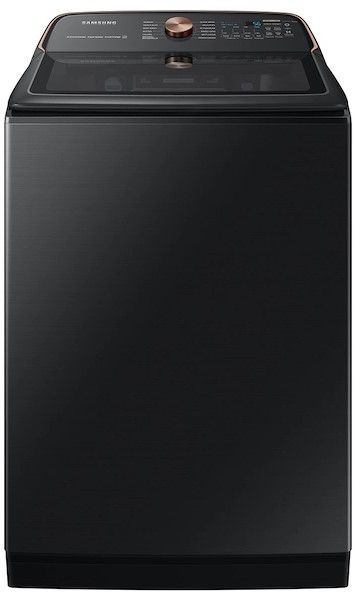 Samsung 5.5 Cu. Ft. Brushed Black Top Load Washer 0