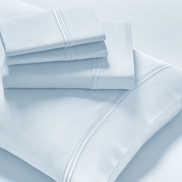 PureCare® Elements™ Premium Tencel™ Light Blue King Pillowcase Set
