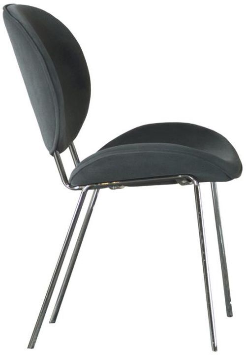 Coaster® Set of 2 Retro Grey Dining Chairs 0