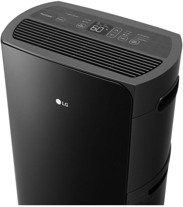 LG PuriCare™ 50 Pt. Black Dehumidifier-3