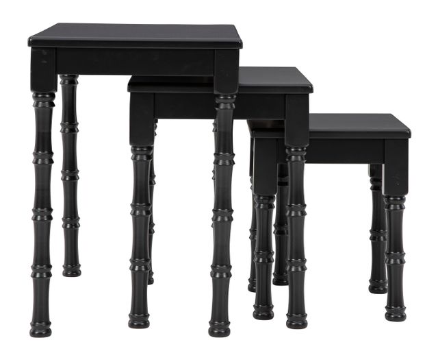 Signature Design by Ashley® Dasonbury Set of 3 Black Accent Table-2