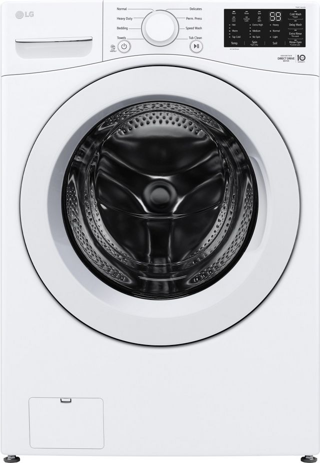 LG 5.0 Cu. Ft. White Front Load Washer 0