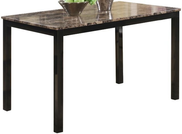 Crown Mark Aiden 5-Peice Black Dining Table Set-1