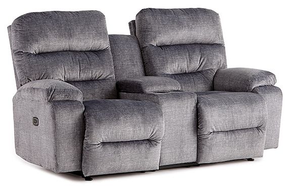 Best® Home Furnishings Ryson Power Reclining Loveseat with Console and Tilt Headrest 1