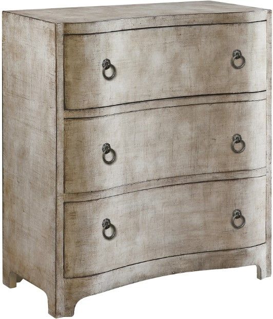 Crestview Collection Claremont Brushed Linen Chest