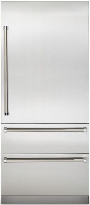 Viking® Professional 7 Series 20.0 Cu. Ft. Stainless Steel Built In Bottom Freezer Refrigerator