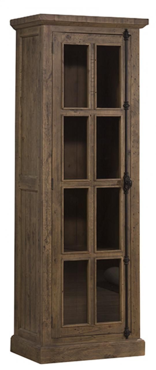 Hillsdale Furniture Tuscan Retreat® Aged Gray Tall Single Door Cabinet-0