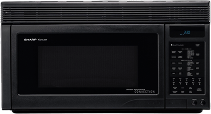 Sharp® Carousel Over The Range Microwave Oven-Black