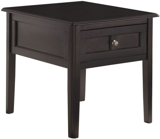 Signature Design by Ashley® Henning Almost Black End Table | Sam's  Furniture & Appliance | Arlington & Haltom City, TX