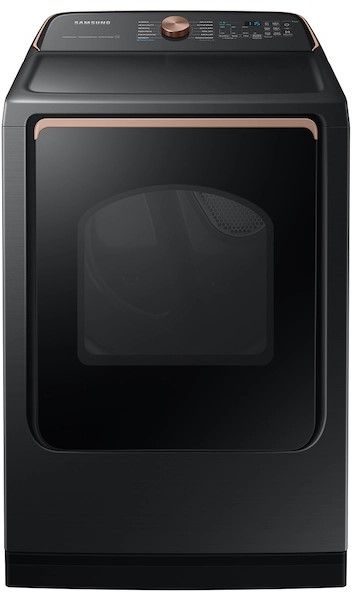 Samsung 7.4 Cu. Ft. Brushed Black Electric Dryer-0