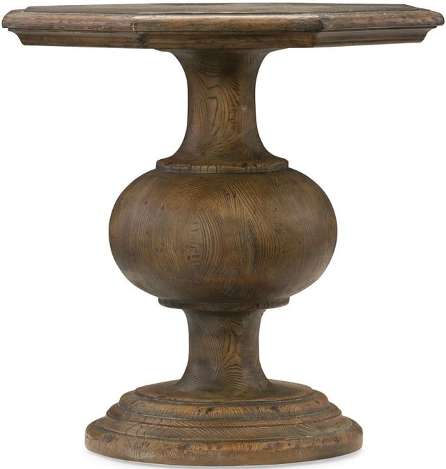Hooker® Furniture Hill Country Mason Timeworn Saddle Brown End Table