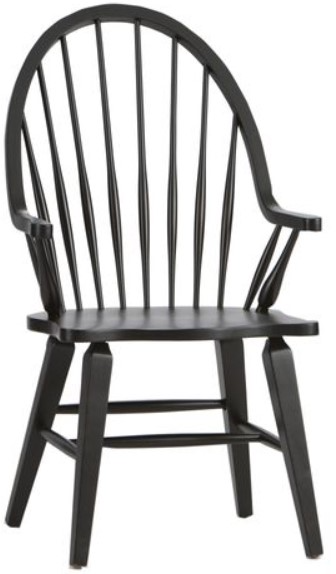 Liberty Hearthstone Black Arm Chair
