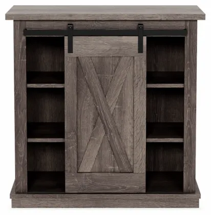 Signature Design by Ashley® Arlenburry Antique Gray Accent Cabinet 5