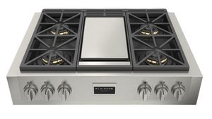 Fulgor Milano Sofia 36" Stainless Steel Pro Gas Cooktop