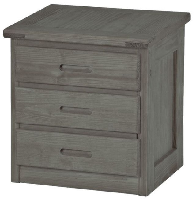 Crate Designs™ Graphite 24" Tall Nightstand 0