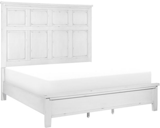Homelegance® Laurelville Antique White California King Bed