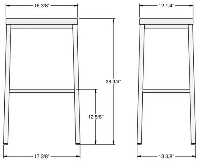 Amisco Customizable Bradley Bar Stool | Colder's | Milwaukee Area