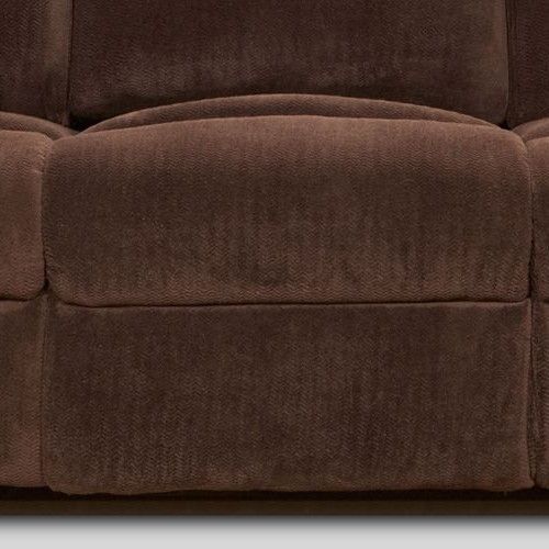 Affordable Furniture Chevron Mink Reclining Sofa-2